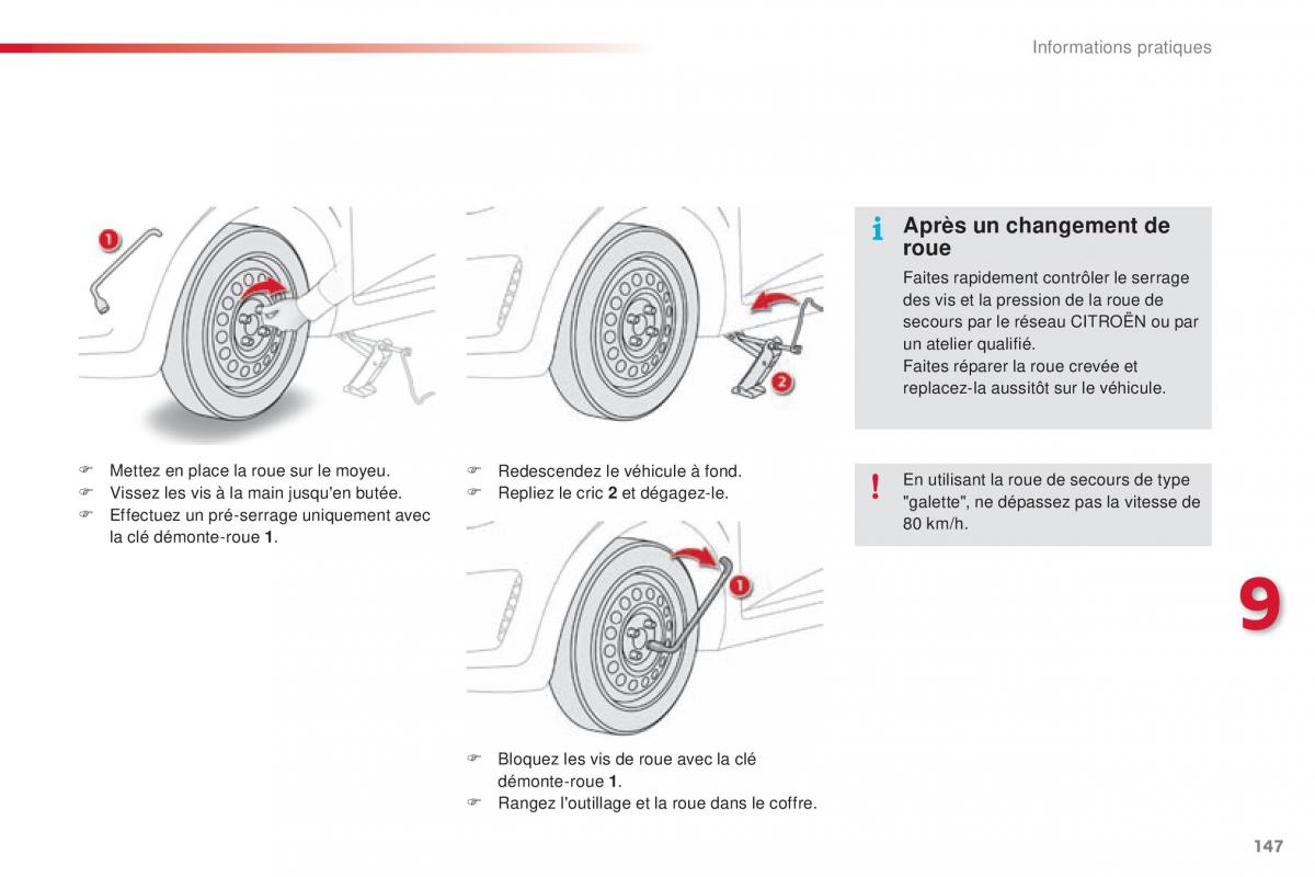 Citroen C1 II 2 manuel du proprietaire / page 149