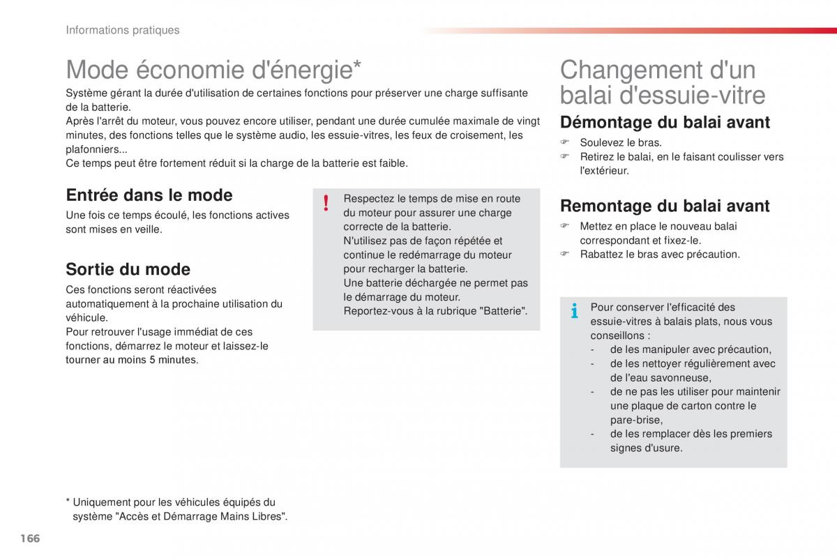 Citroen C1 II 2 manuel du proprietaire / page 168