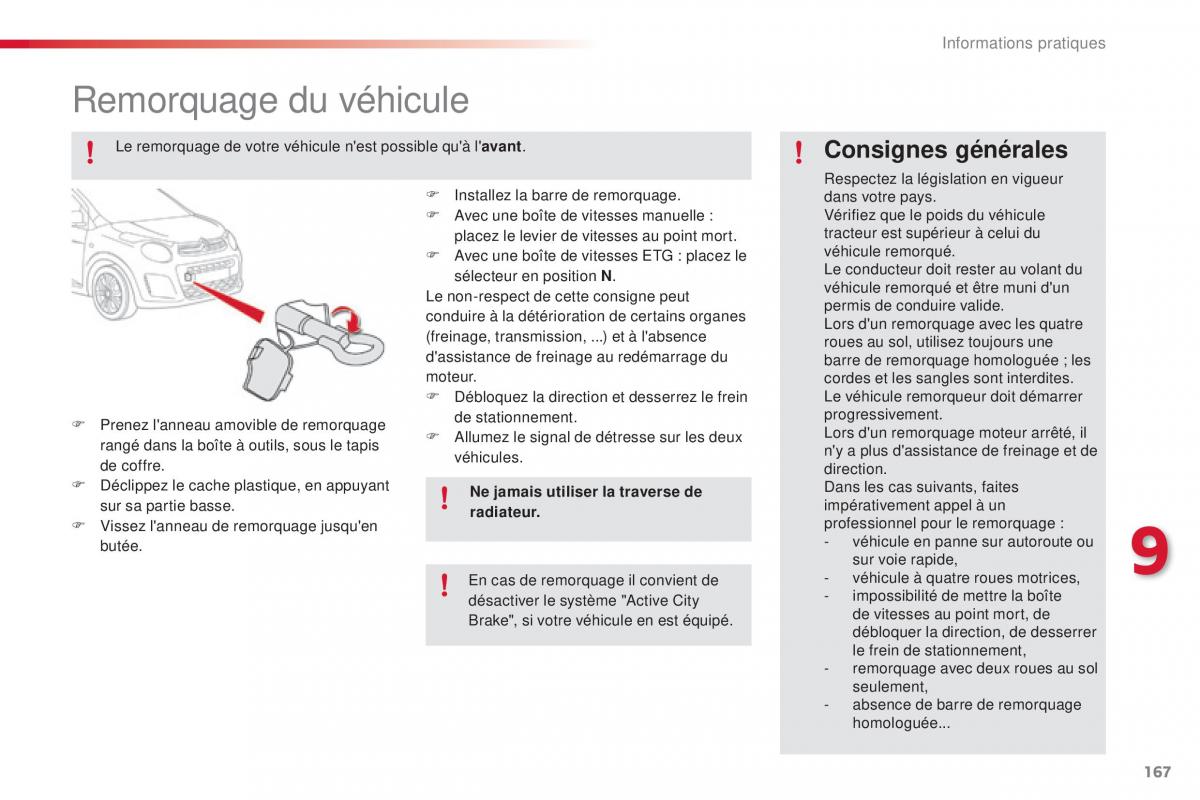 Citroen C1 II 2 manuel du proprietaire / page 169