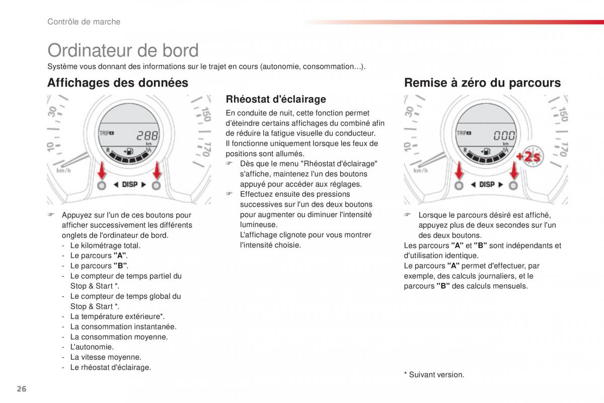 Citroen C1 II 2 manuel du proprietaire / page 28