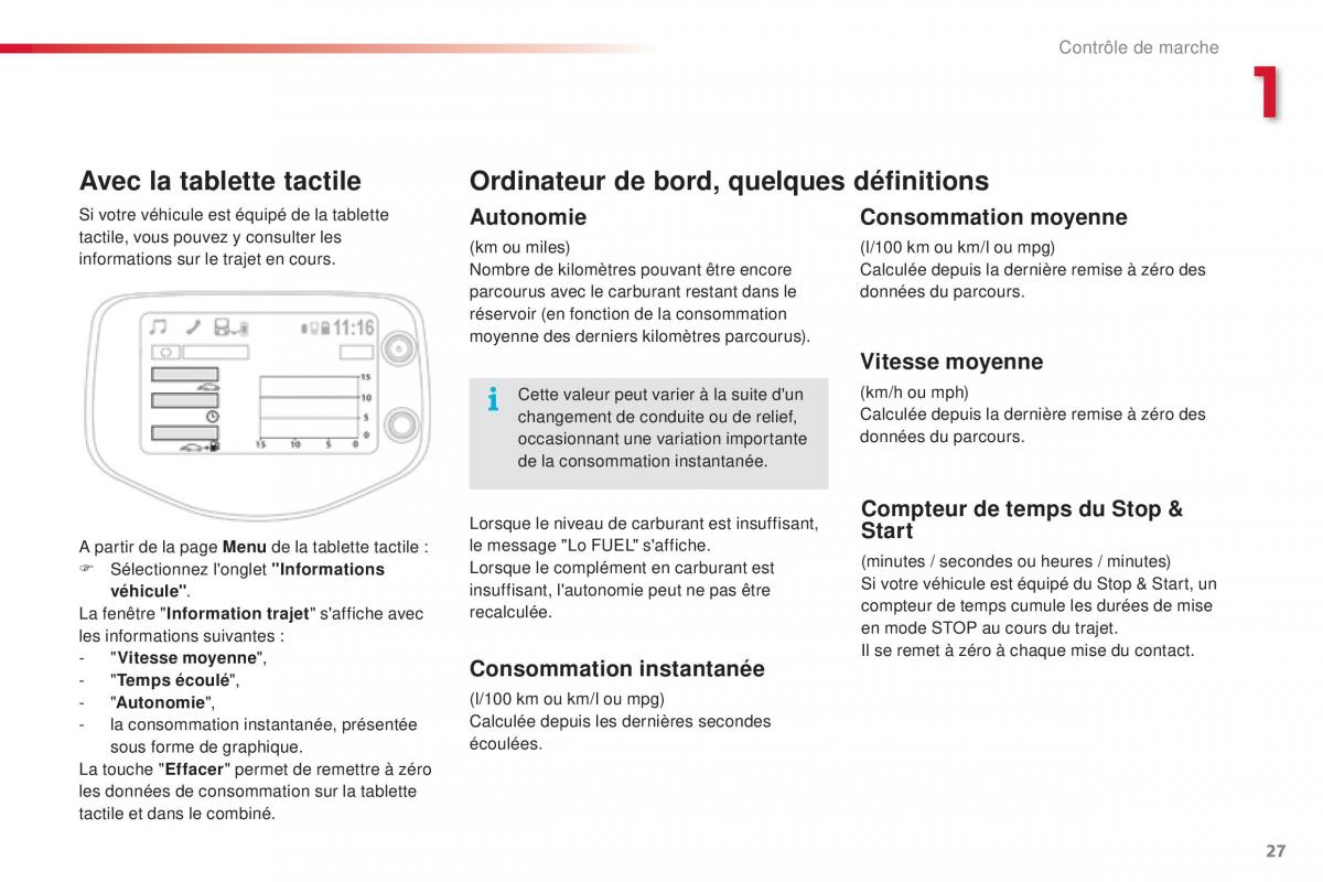 Citroen C1 II 2 manuel du proprietaire / page 29