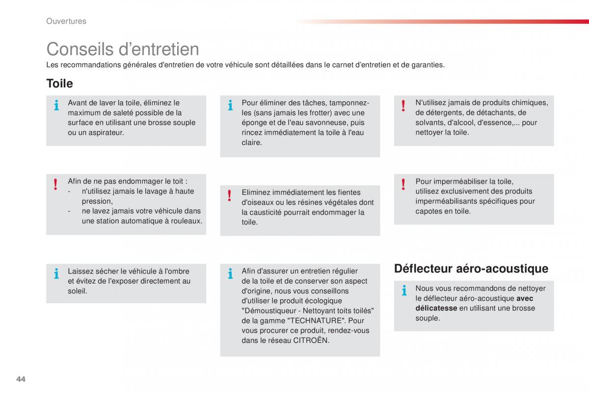 Citroen C1 II 2 manuel du proprietaire / page 46