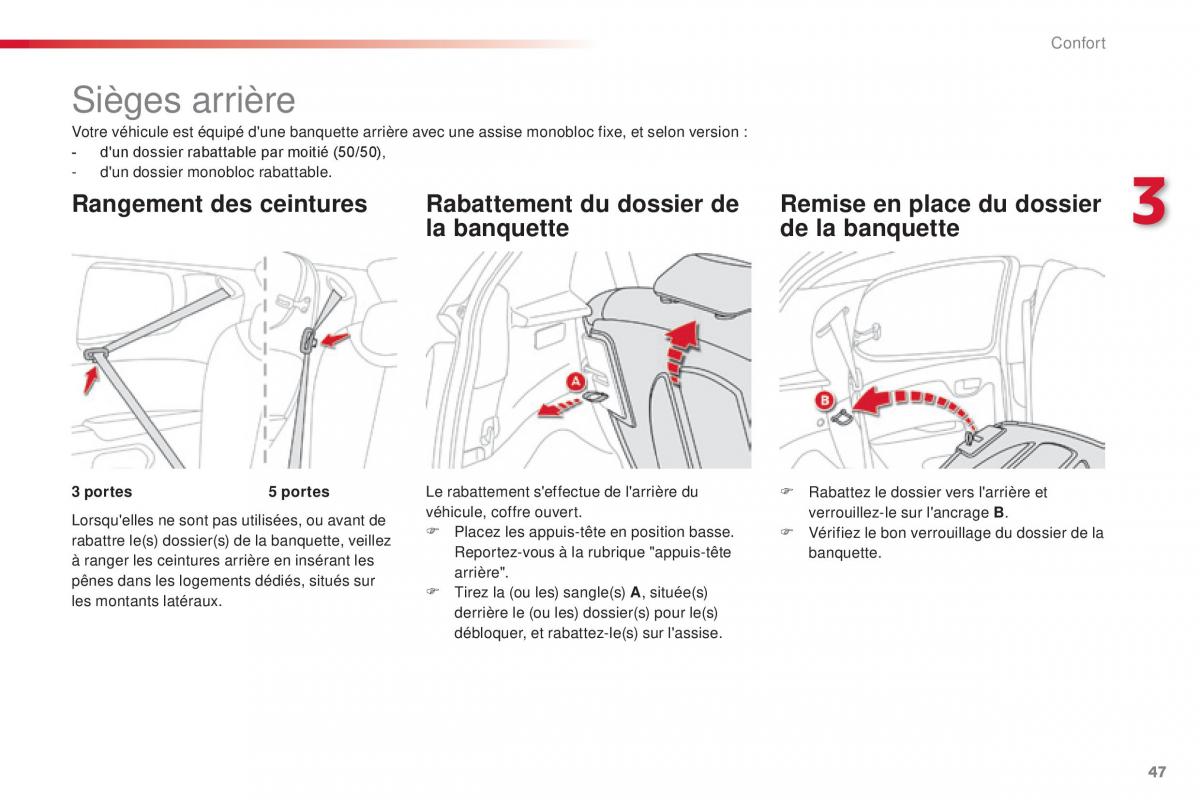 Citroen C1 II 2 manuel du proprietaire / page 49