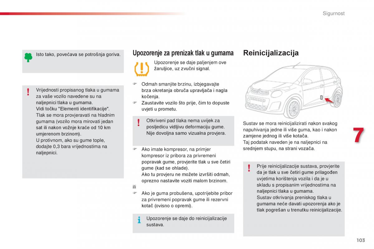 Citroen C1 II 2 vlasnicko uputstvo / page 105