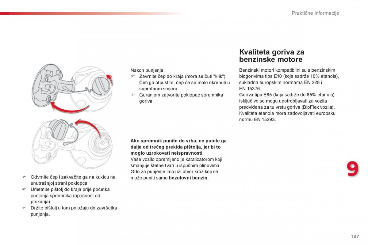 Citroen C1 II 2 vlasnicko uputstvo / page 139