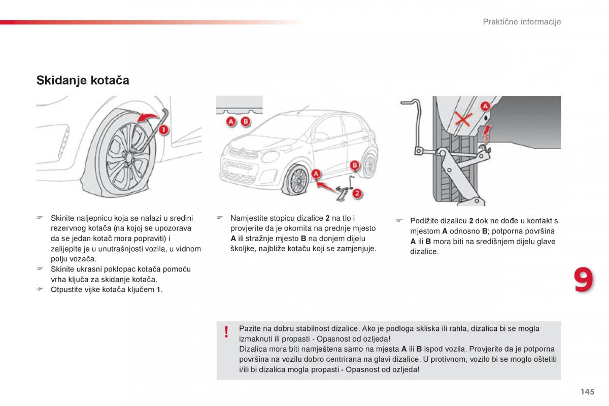 Citroen C1 II 2 vlasnicko uputstvo / page 147