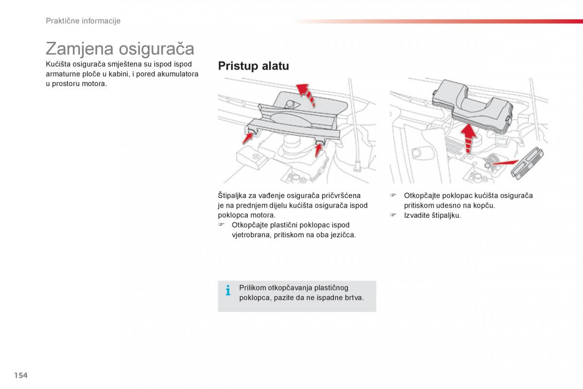 Citroen C1 II 2 vlasnicko uputstvo / page 156