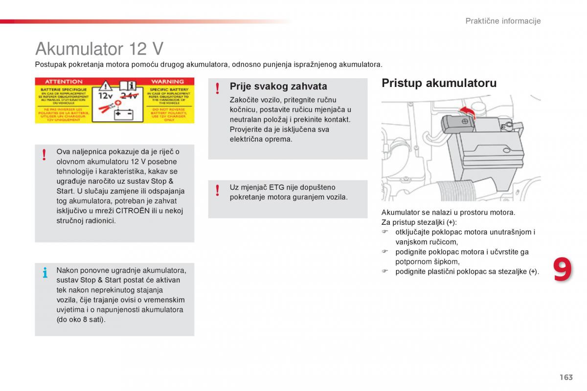 Citroen C1 II 2 vlasnicko uputstvo / page 165