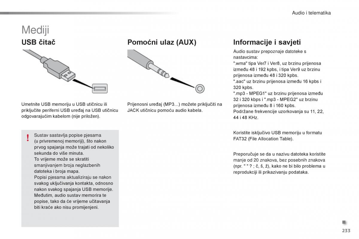 Citroen C1 II 2 vlasnicko uputstvo / page 235