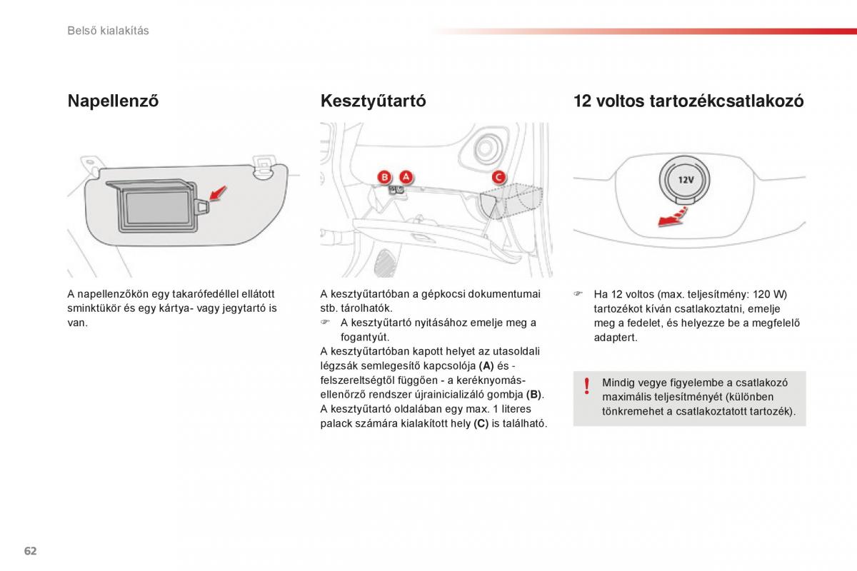 Citroen C1 II 2 Kezelesi utmutato / page 64