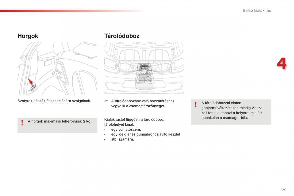 Citroen C1 II 2 Kezelesi utmutato / page 69