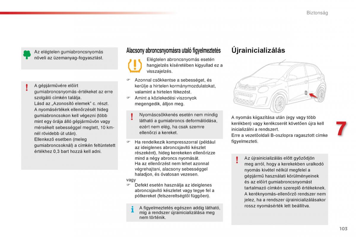 Citroen C1 II 2 Kezelesi utmutato / page 105