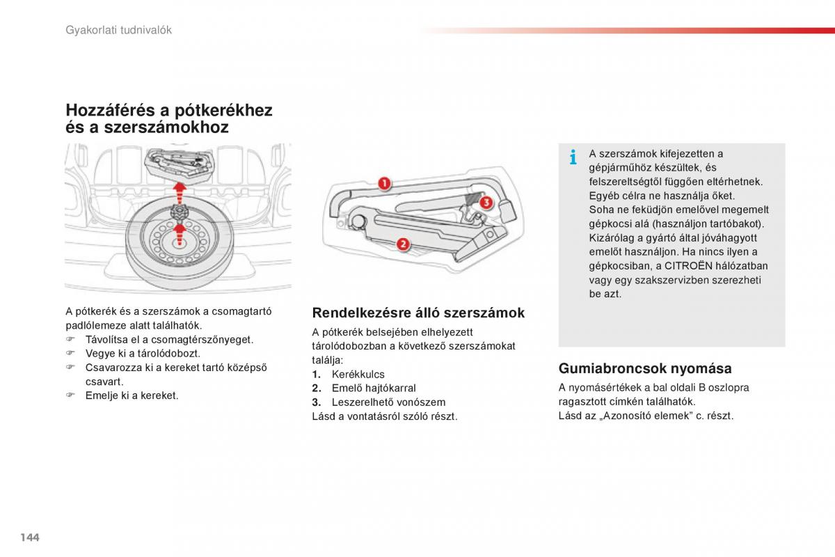 Citroen C1 II 2 Kezelesi utmutato / page 146