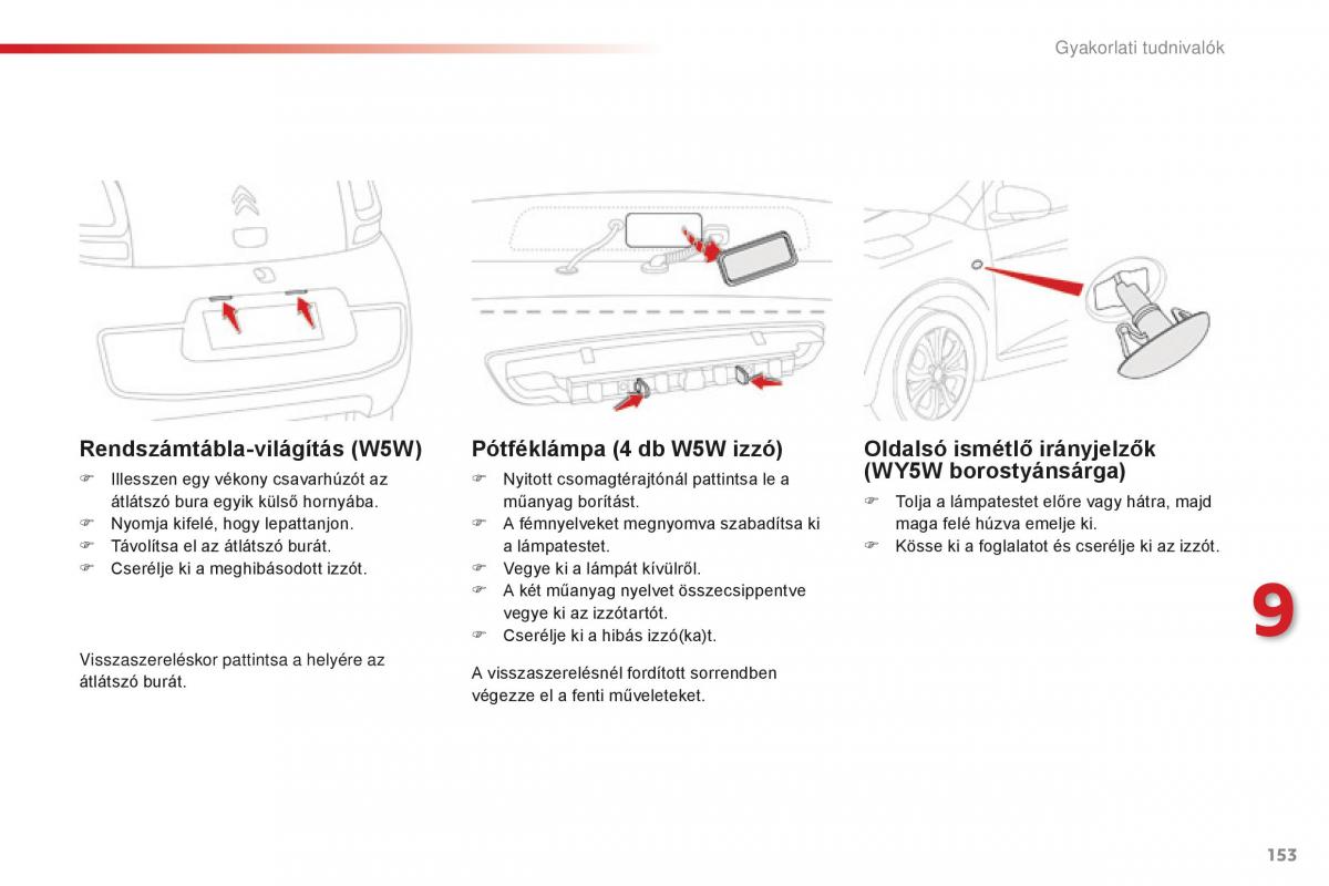 Citroen C1 II 2 Kezelesi utmutato / page 155