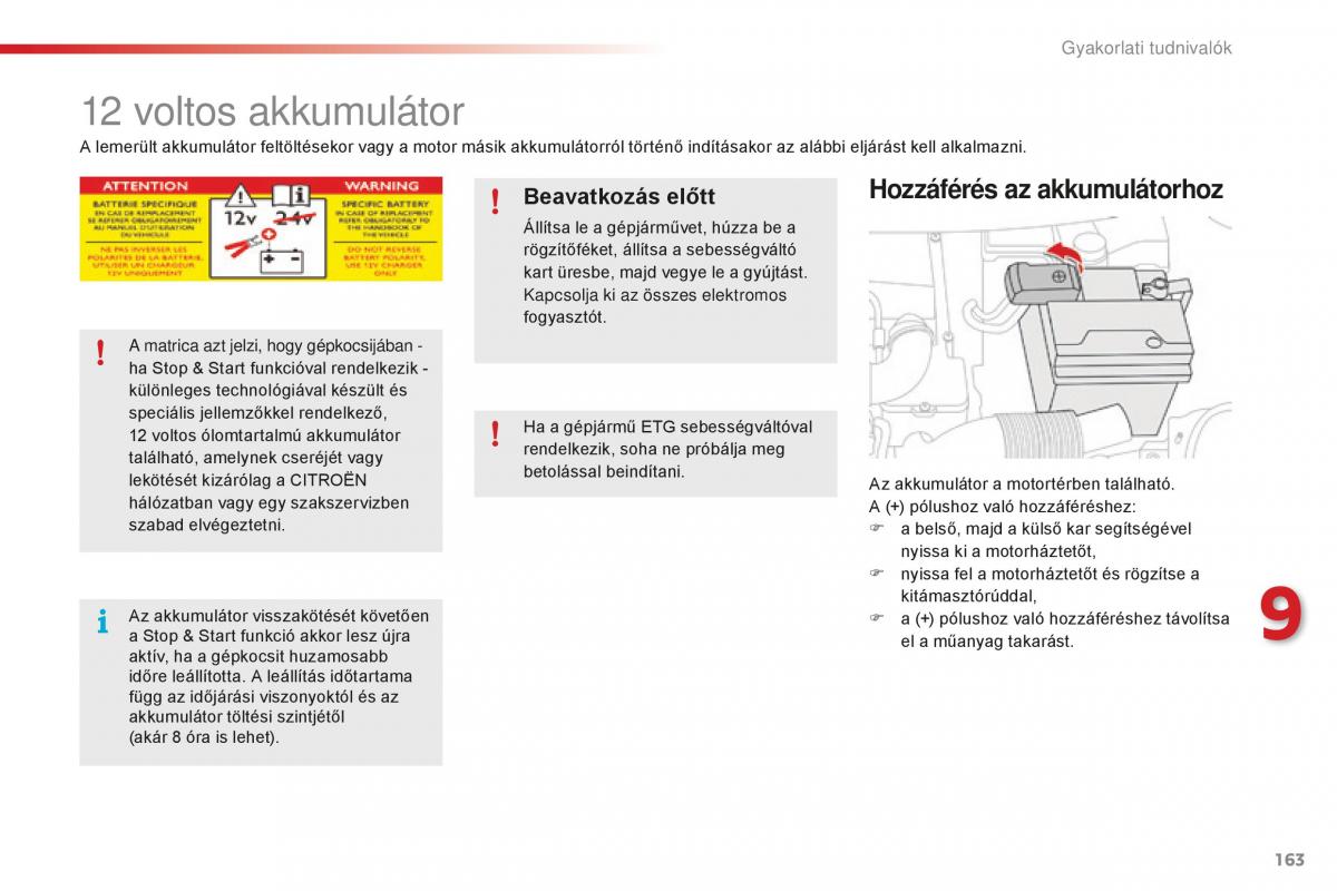 Citroen C1 II 2 Kezelesi utmutato / page 165