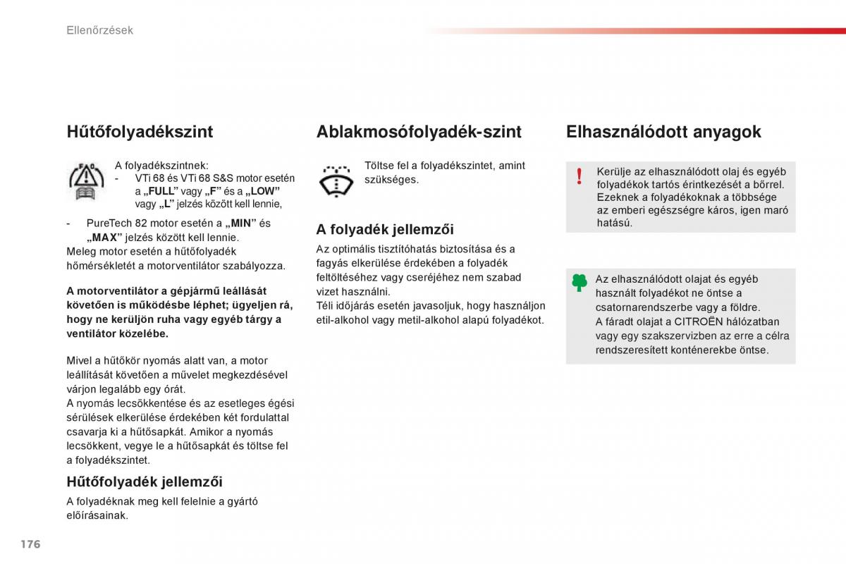 Citroen C1 II 2 Kezelesi utmutato / page 178