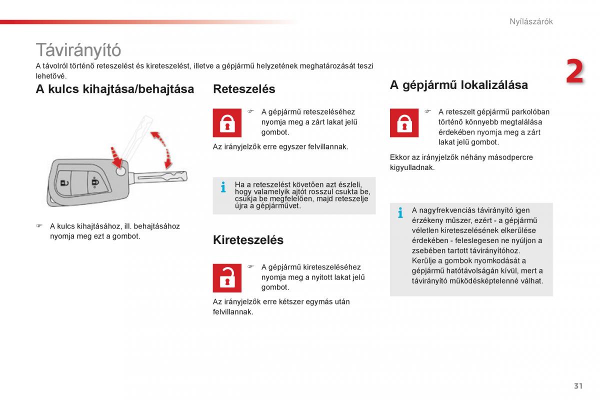 Citroen C1 II 2 Kezelesi utmutato / page 33