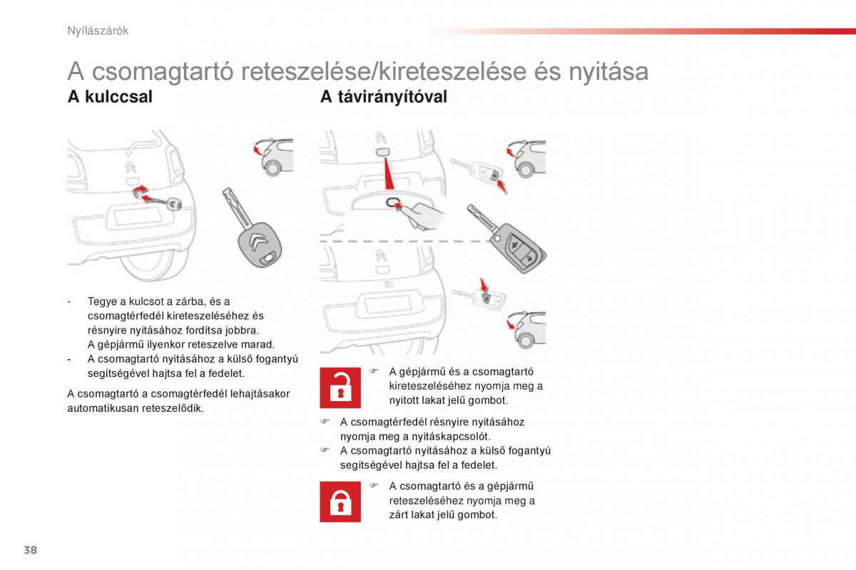 Citroen C1 II 2 Kezelesi utmutato / page 40