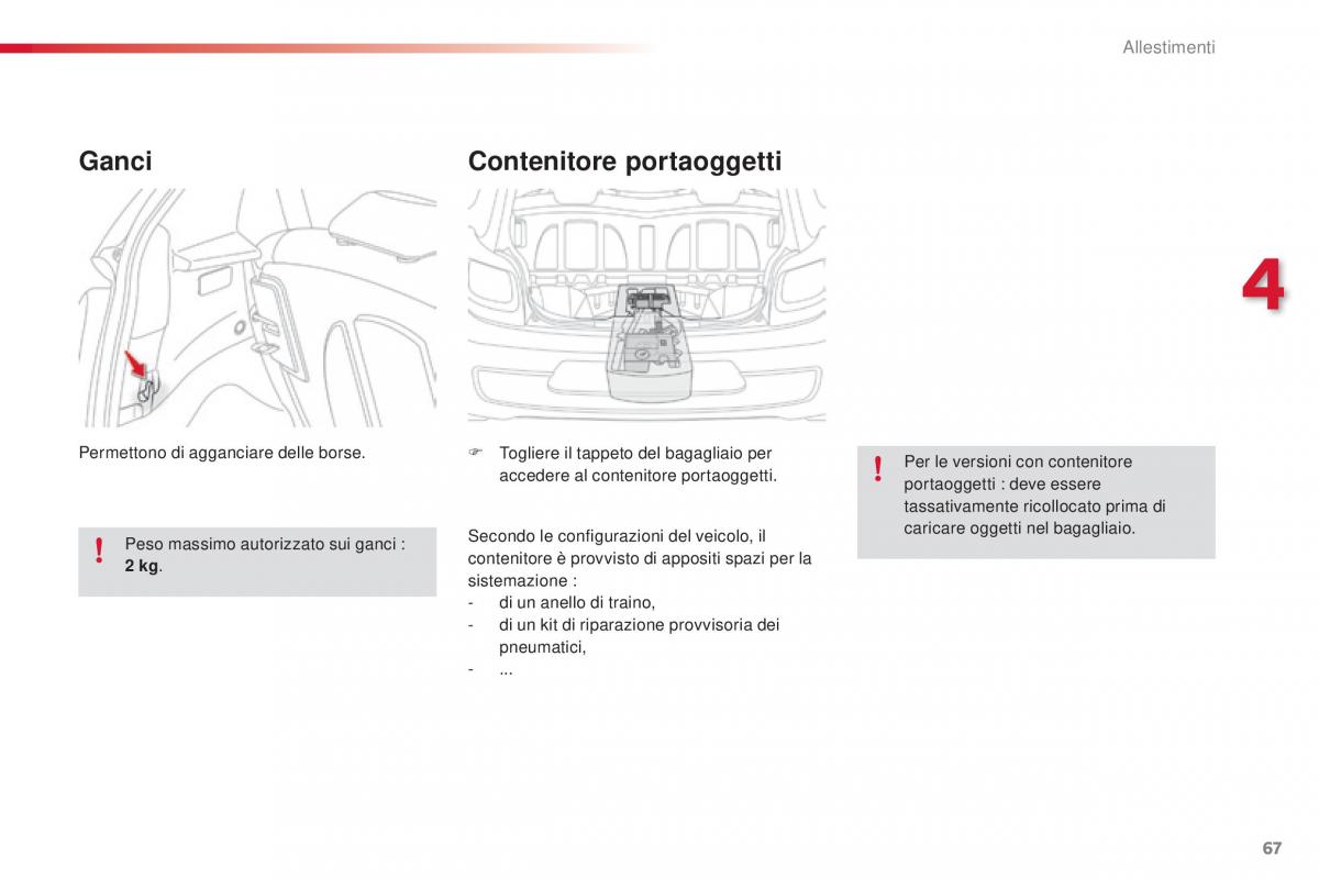 Citroen C1 II 2 manuale del proprietario / page 69