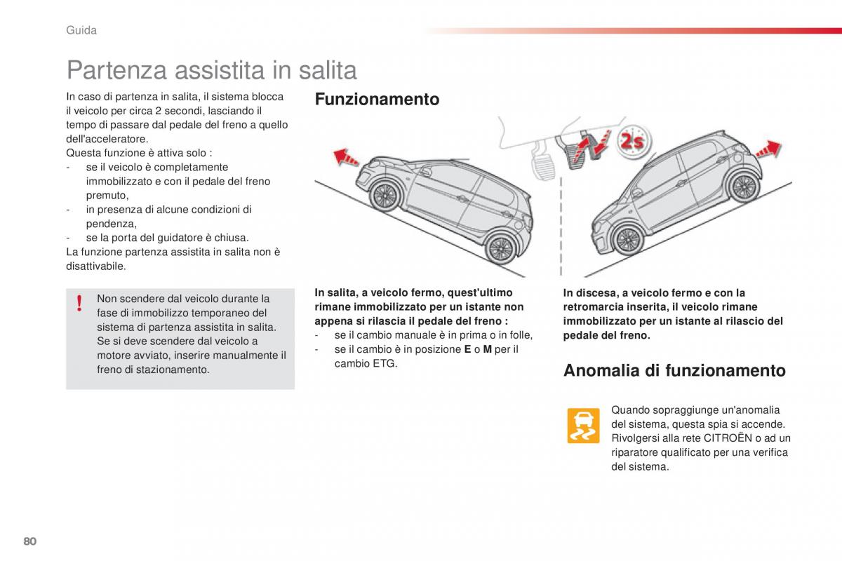 Citroen C1 II 2 manuale del proprietario / page 82