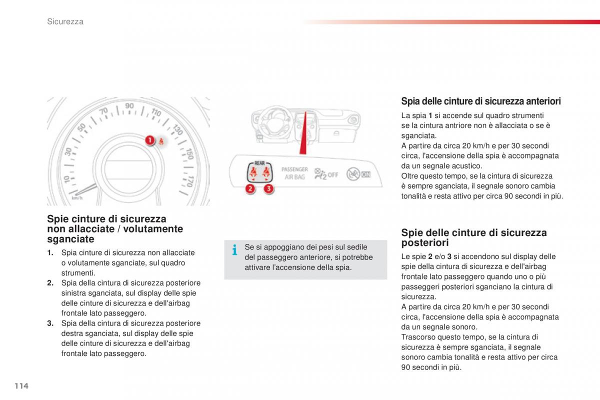 Citroen C1 II 2 manuale del proprietario / page 116