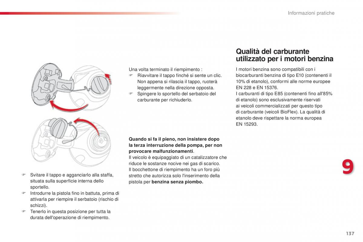 Citroen C1 II 2 manuale del proprietario / page 139