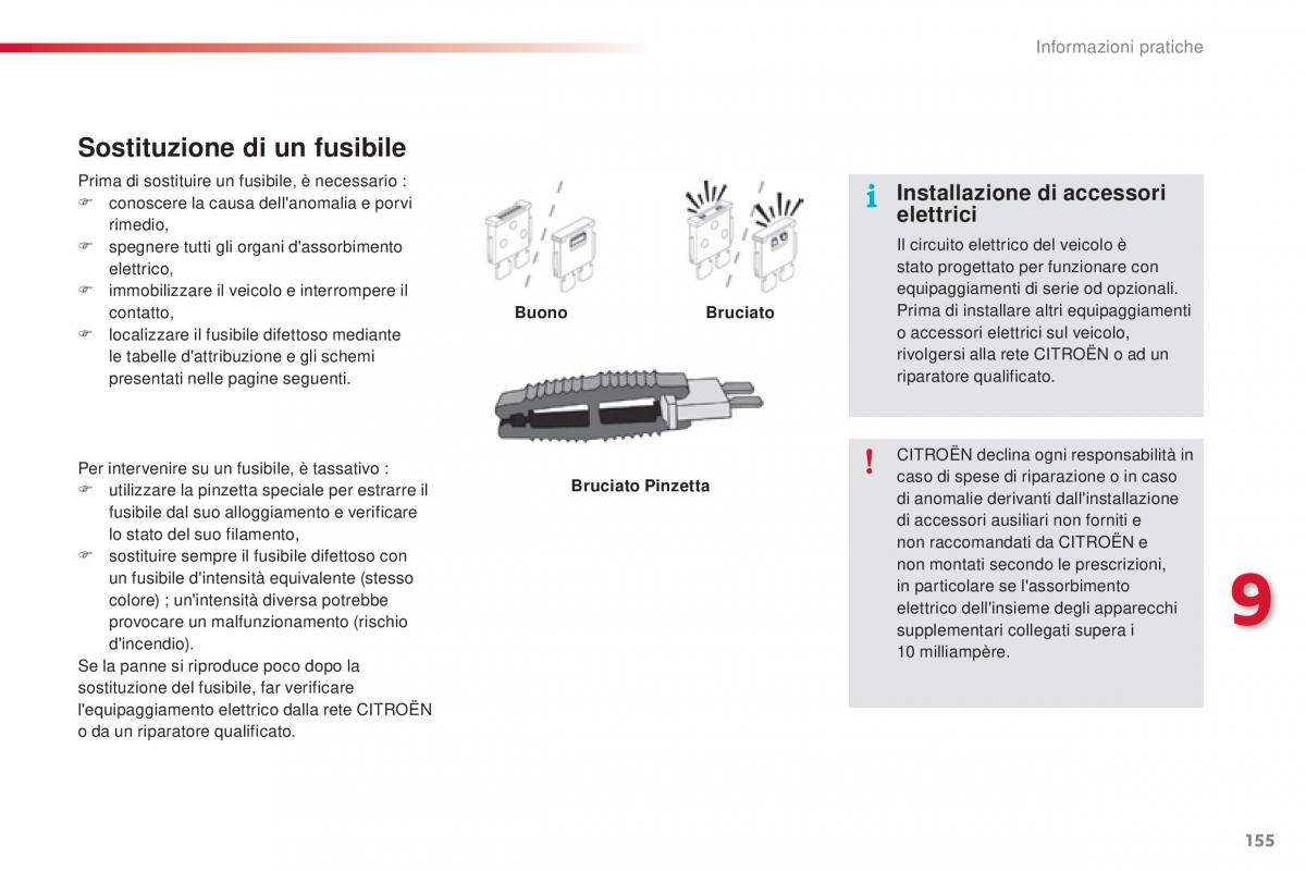 Citroen C1 II 2 manuale del proprietario / page 157