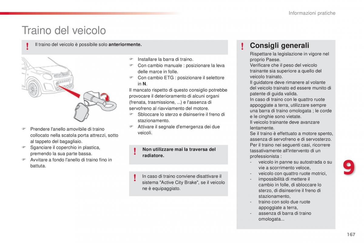 Citroen C1 II 2 manuale del proprietario / page 169