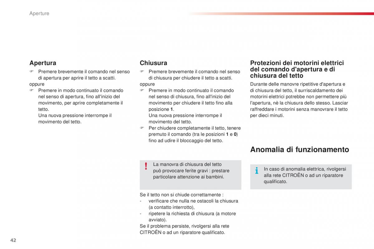 Citroen C1 II 2 manuale del proprietario / page 44