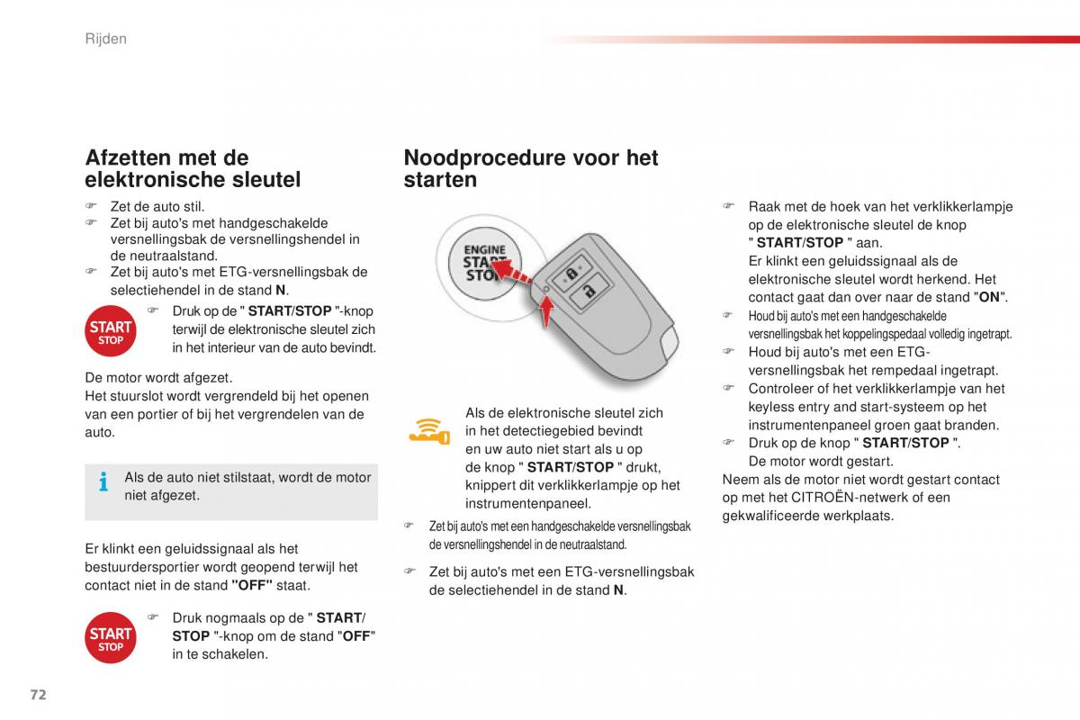 Citroen C1 II 2 handleiding / page 74