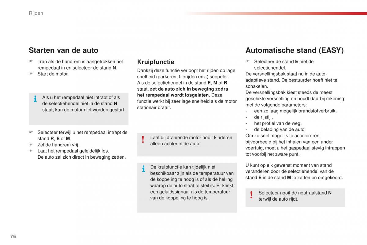 Citroen C1 II 2 handleiding / page 78