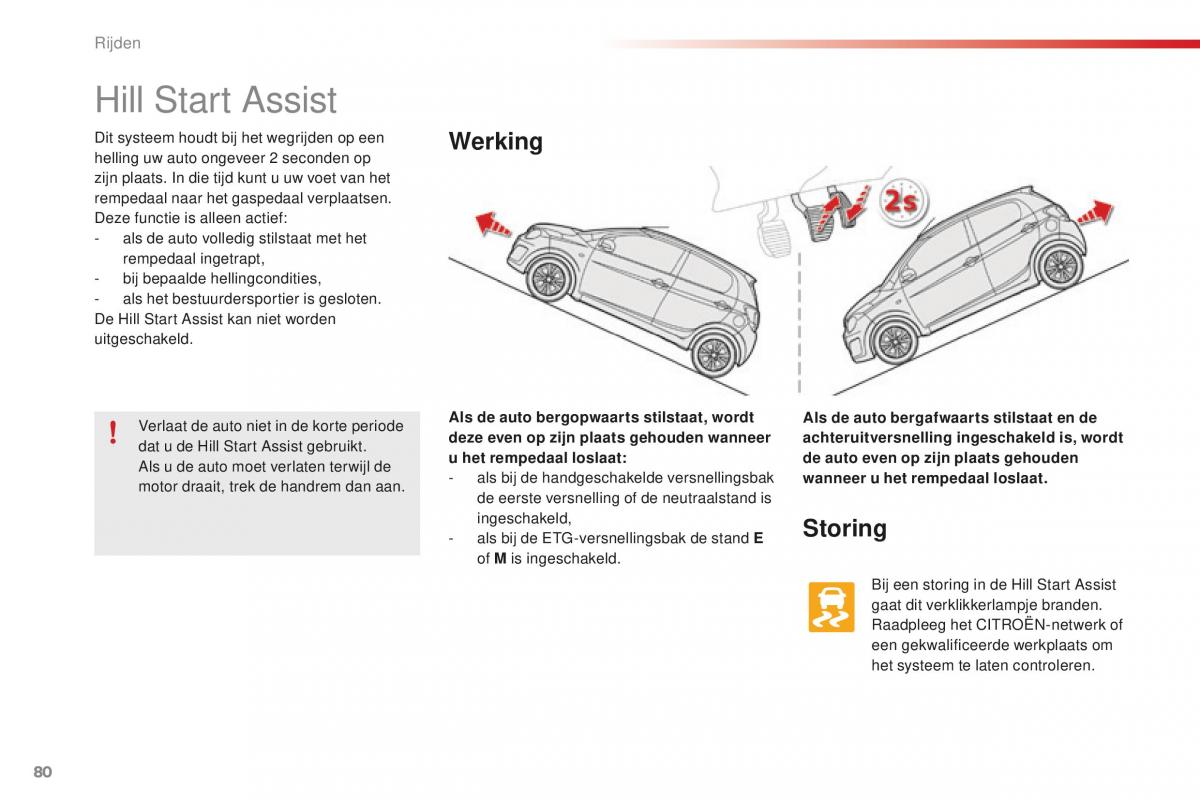 Citroen C1 II 2 handleiding / page 82