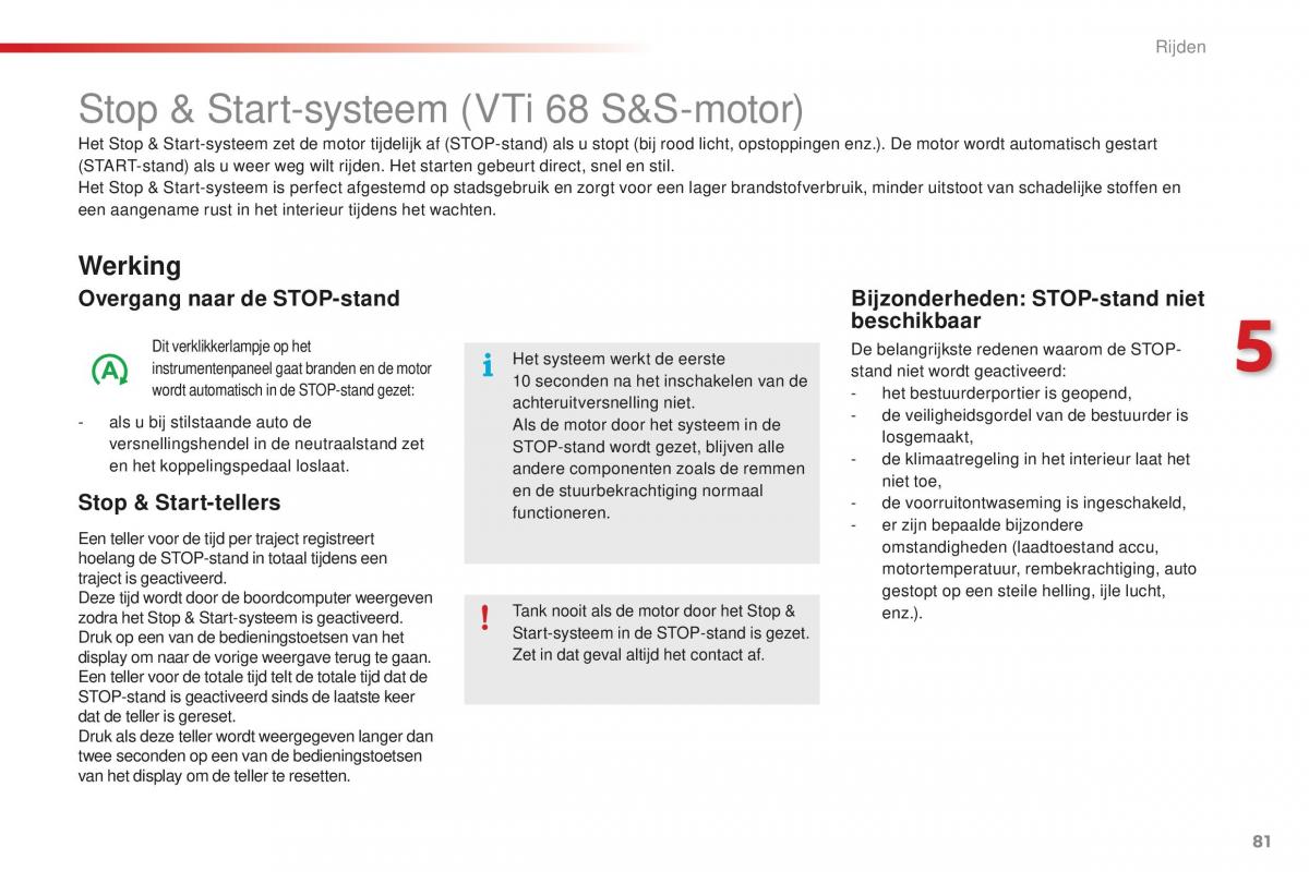 Citroen C1 II 2 handleiding / page 83