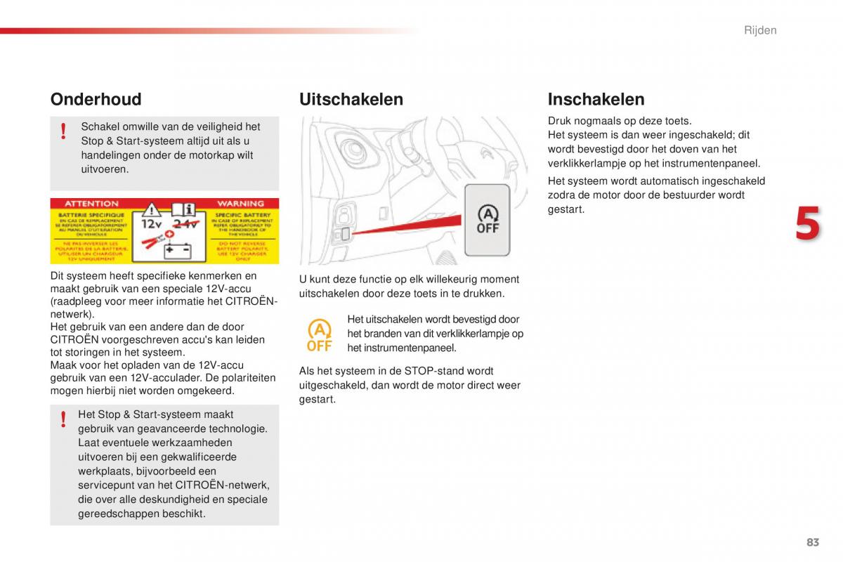 Citroen C1 II 2 handleiding / page 85