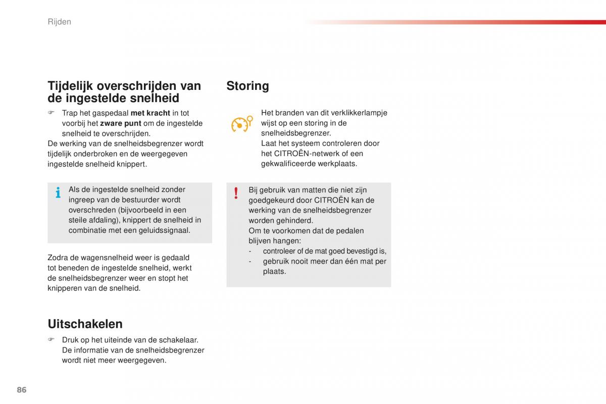 Citroen C1 II 2 handleiding / page 88