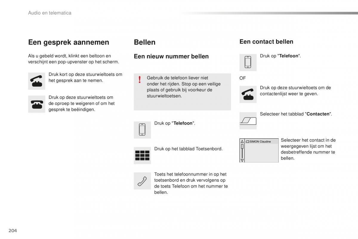 Citroen C1 II 2 handleiding / page 206