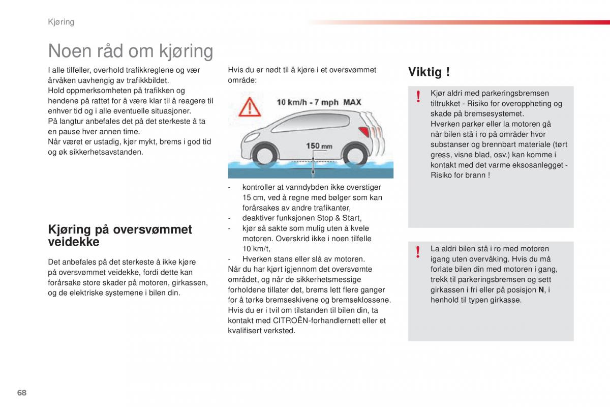 Citroen C1 II 2 bruksanvisningen / page 70