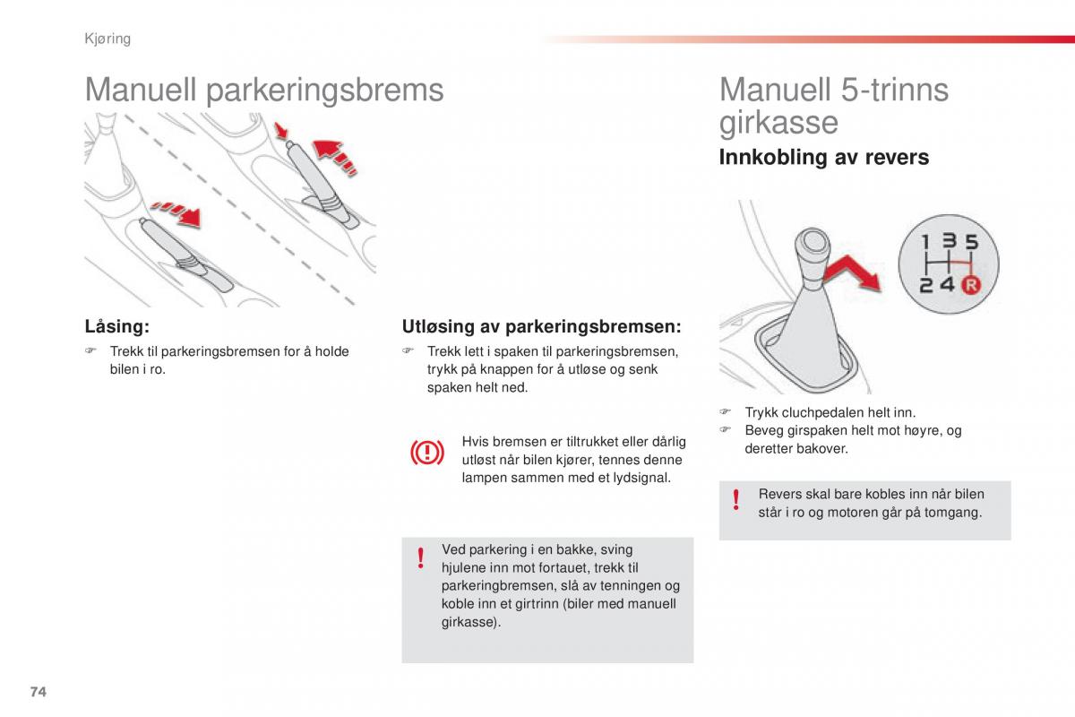 Citroen C1 II 2 bruksanvisningen / page 76