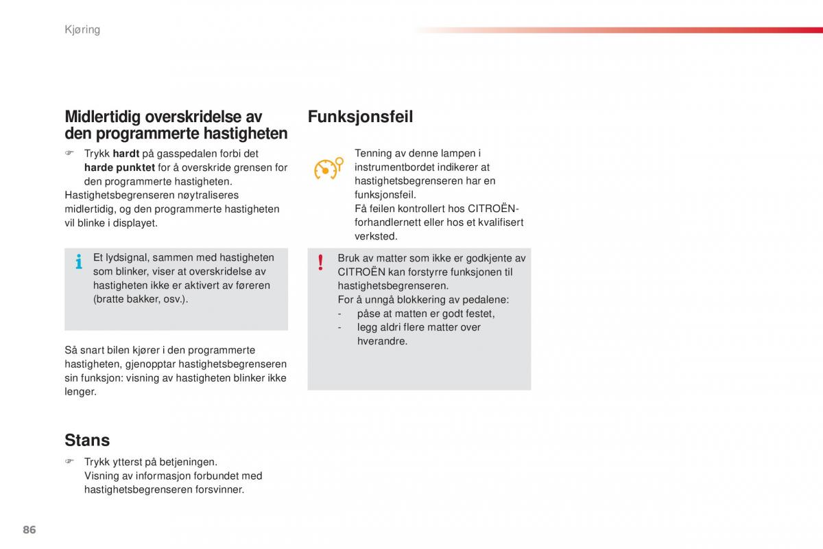 Citroen C1 II 2 bruksanvisningen / page 88