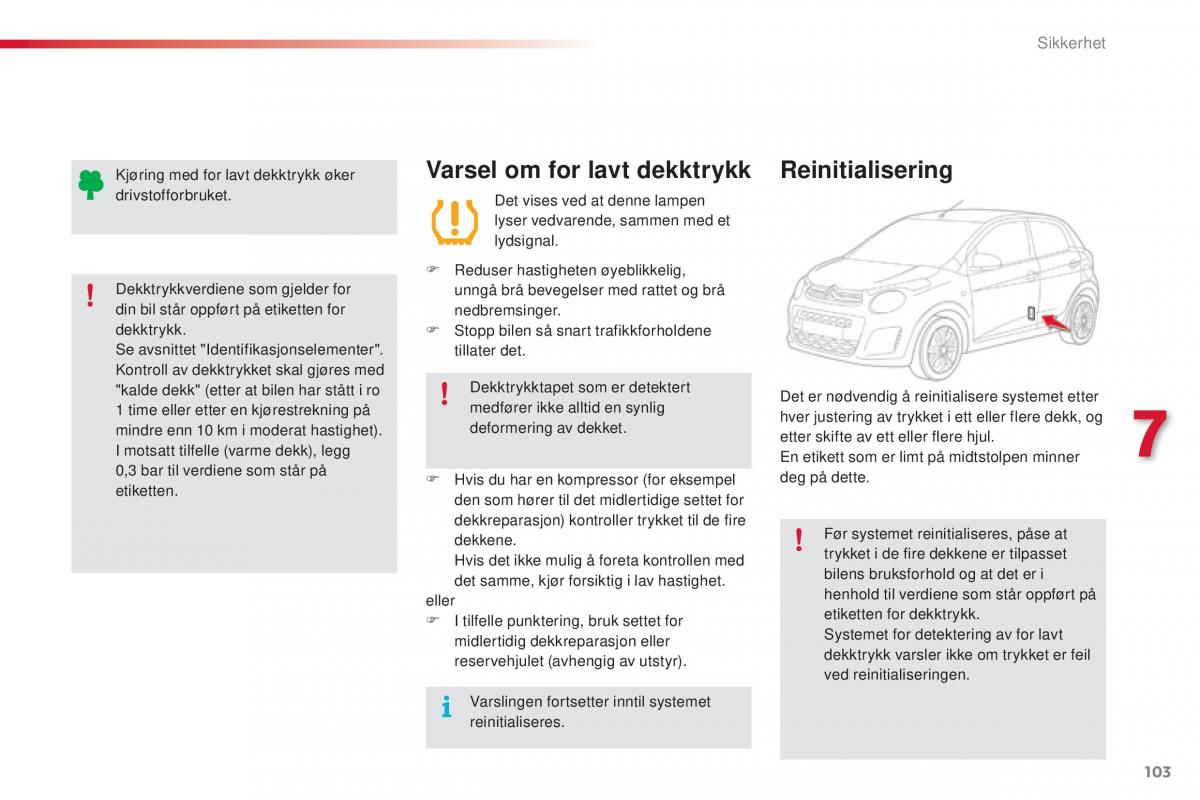 Citroen C1 II 2 bruksanvisningen / page 105