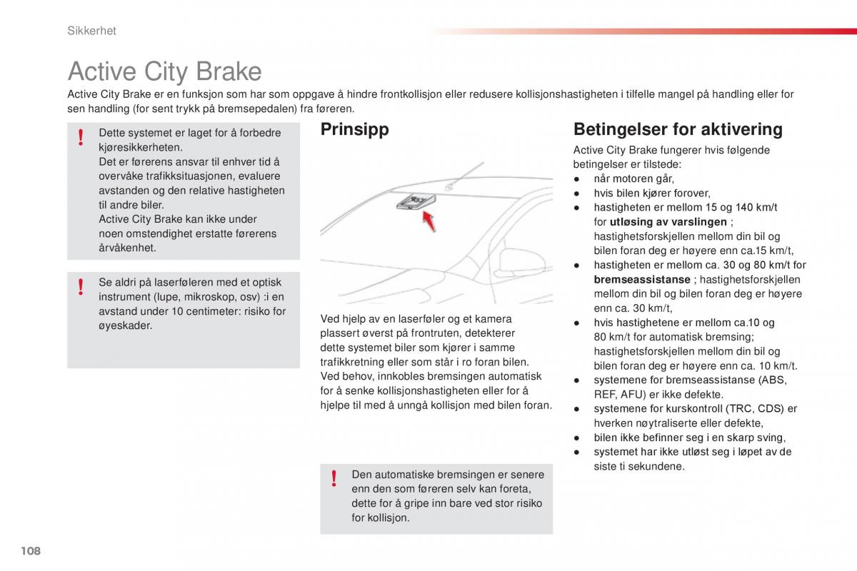 Citroen C1 II 2 bruksanvisningen / page 110