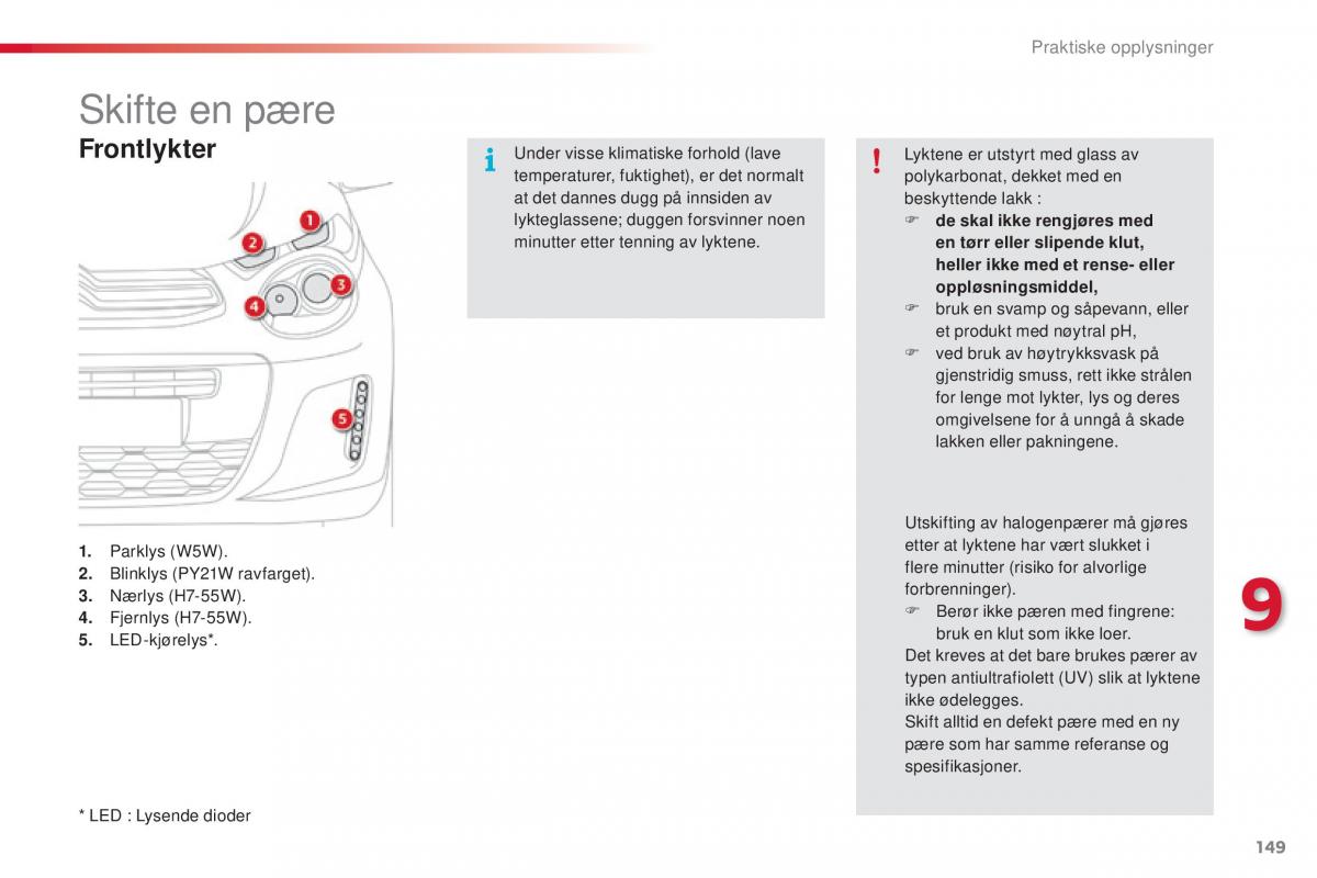 Citroen C1 II 2 bruksanvisningen / page 151