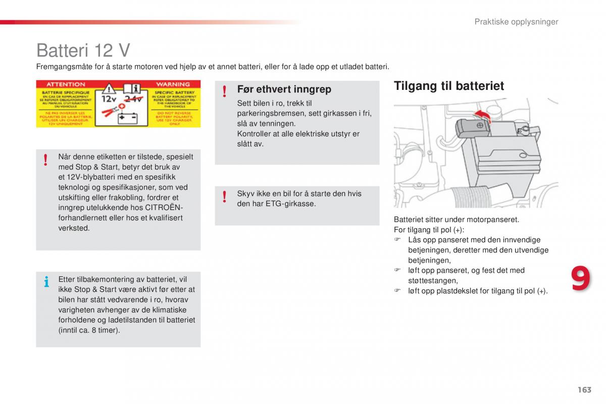 Citroen C1 II 2 bruksanvisningen / page 165