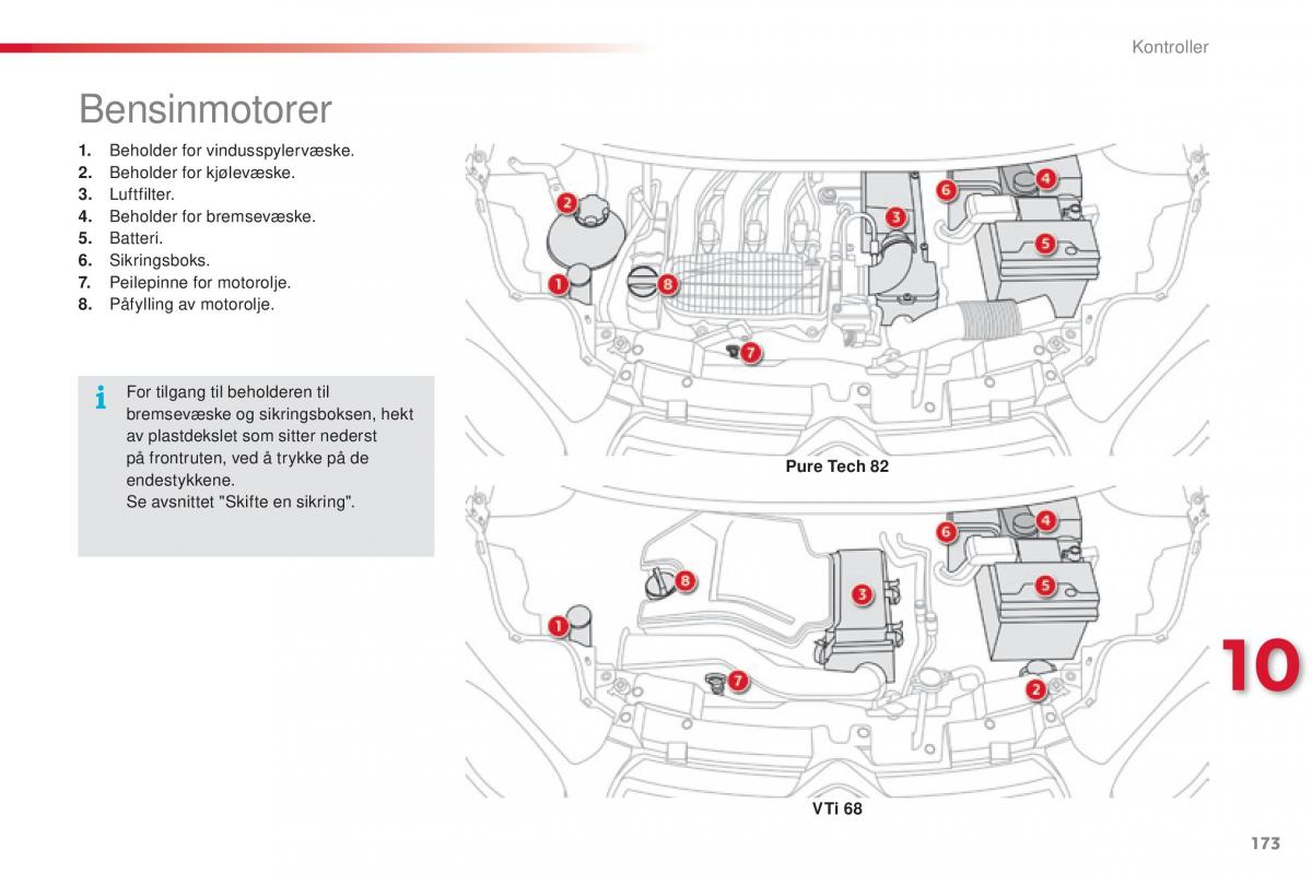 Citroen C1 II 2 bruksanvisningen / page 175