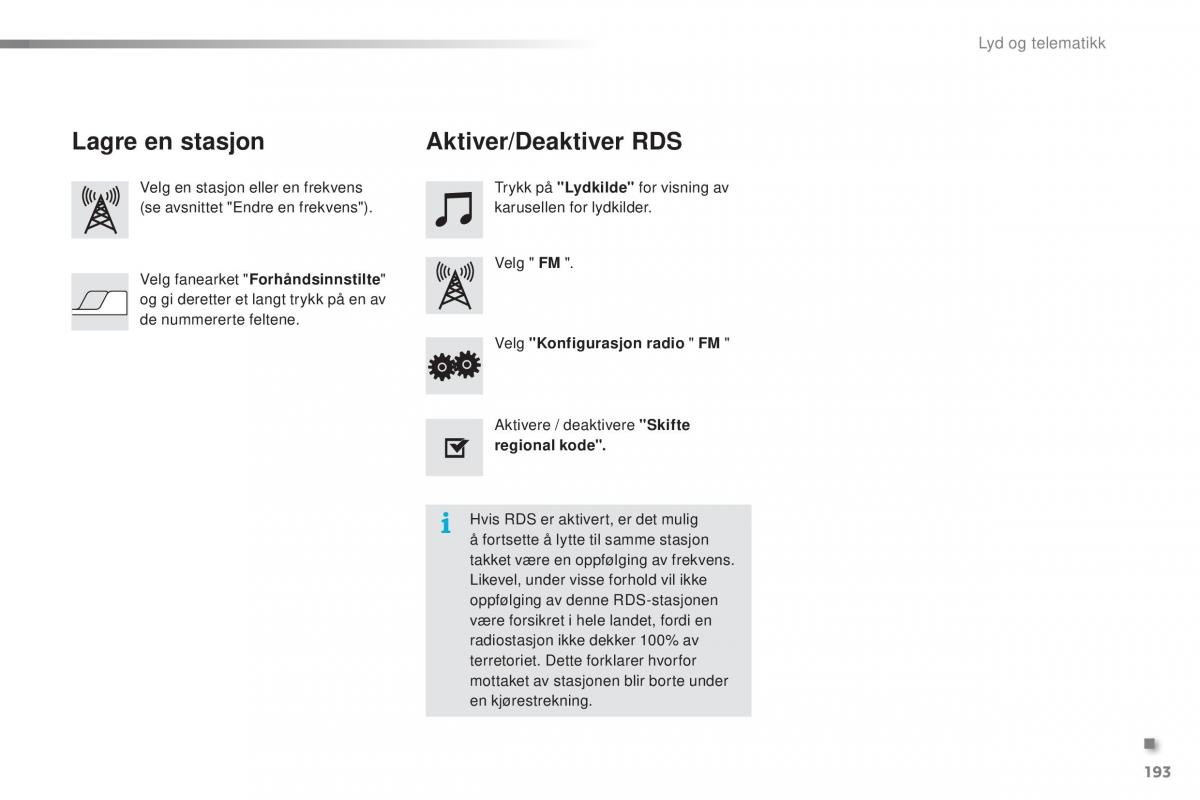 Citroen C1 II 2 bruksanvisningen / page 195