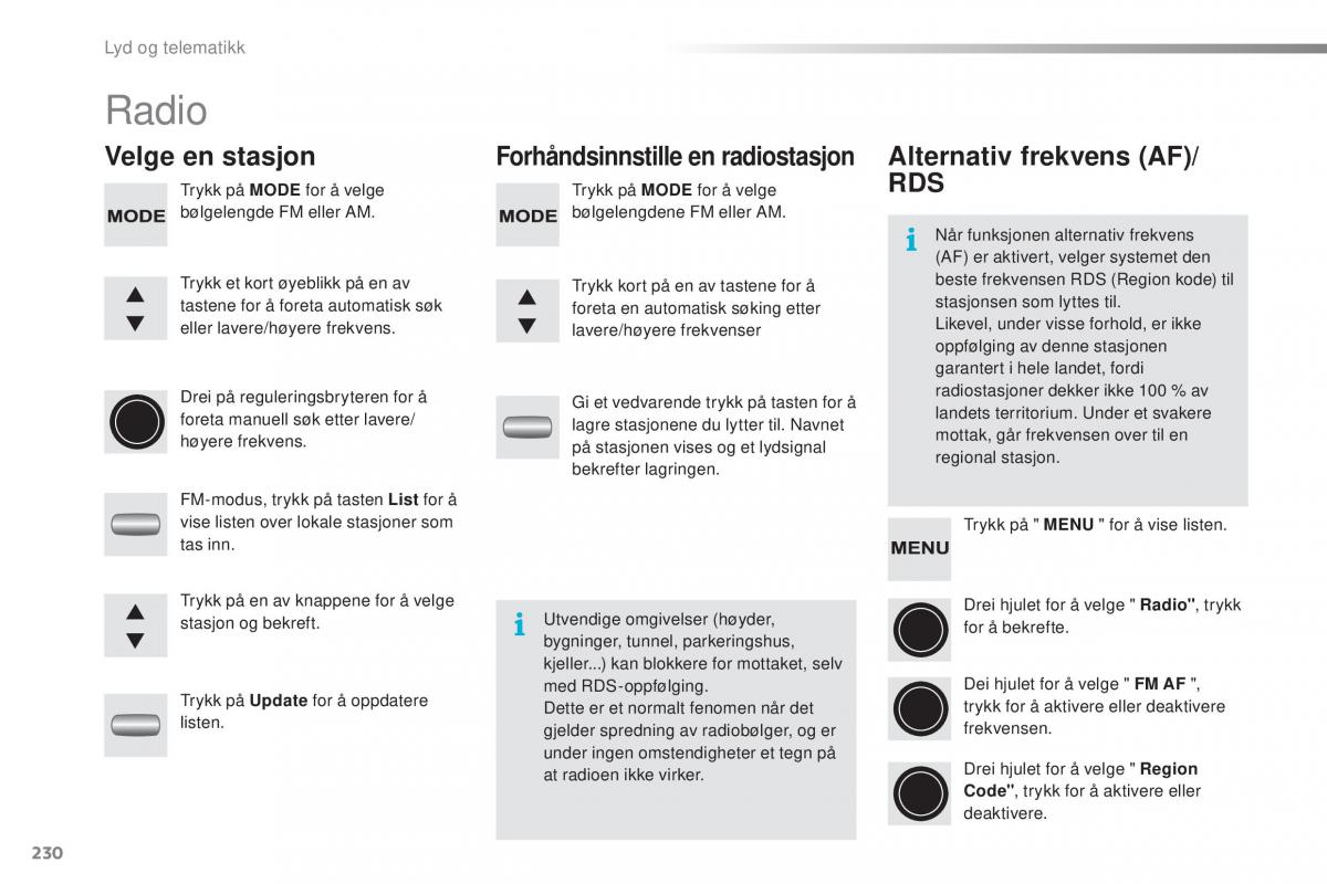 Citroen C1 II 2 bruksanvisningen / page 232