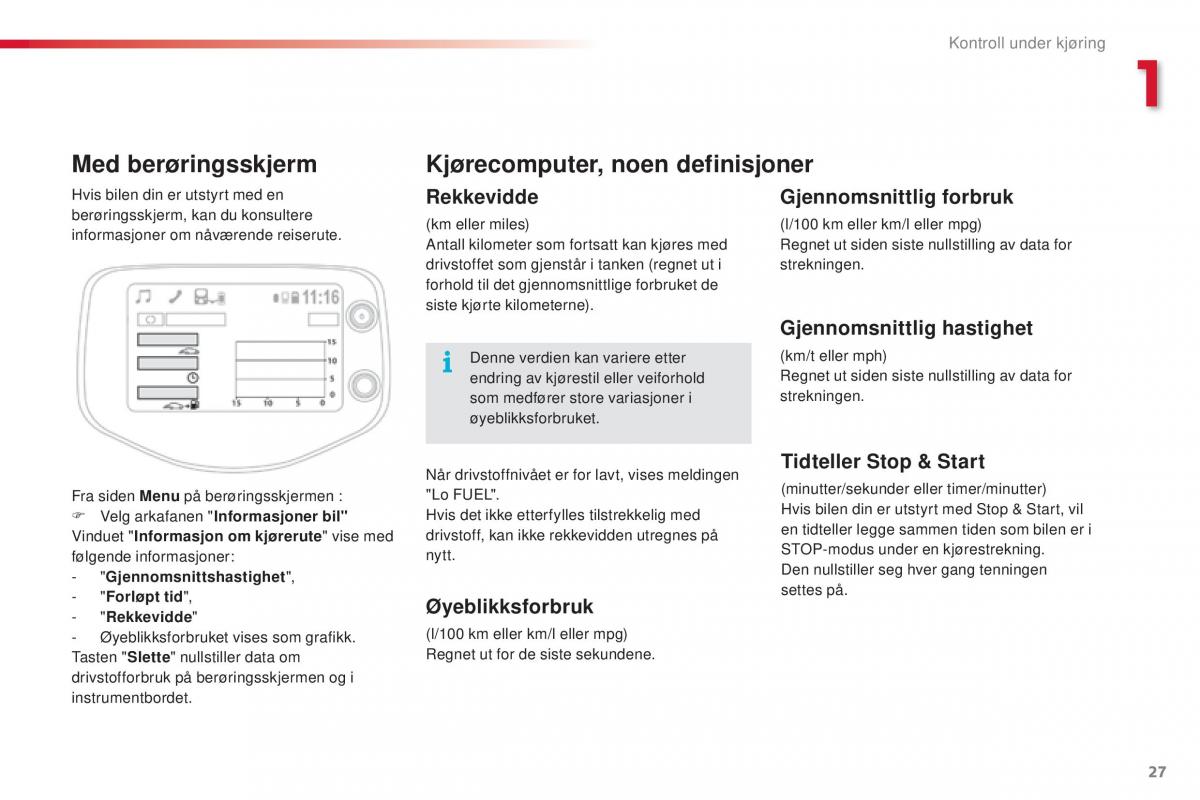 Citroen C1 II 2 bruksanvisningen / page 29