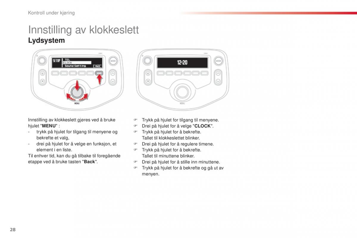 Citroen C1 II 2 bruksanvisningen / page 30