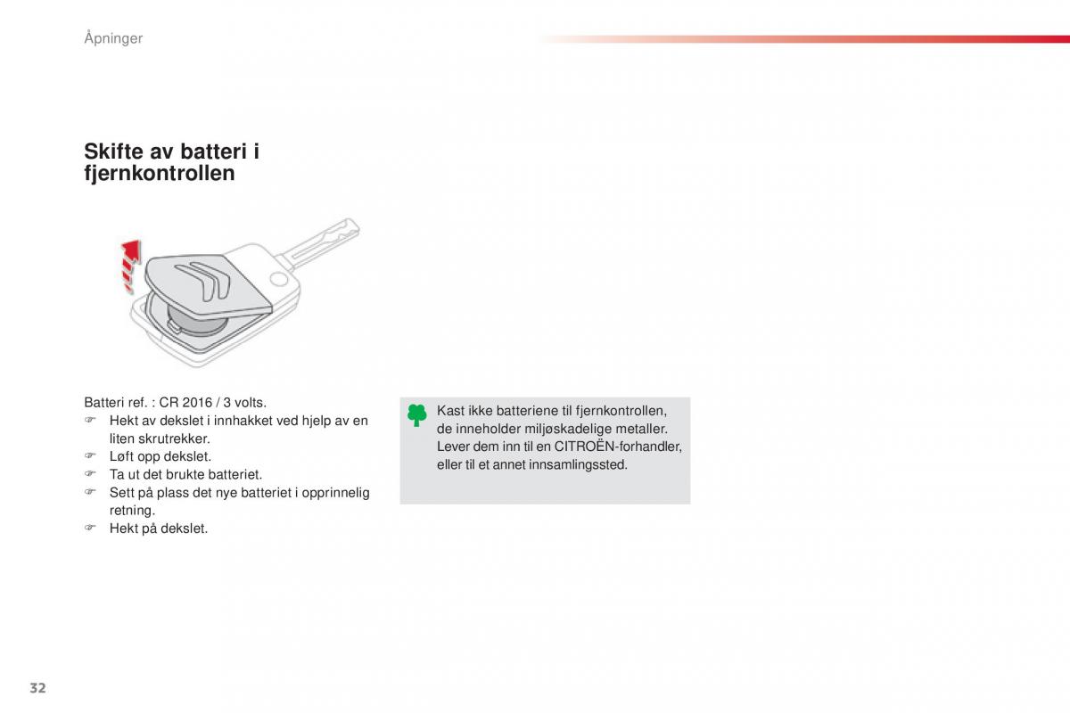 Citroen C1 II 2 bruksanvisningen / page 34