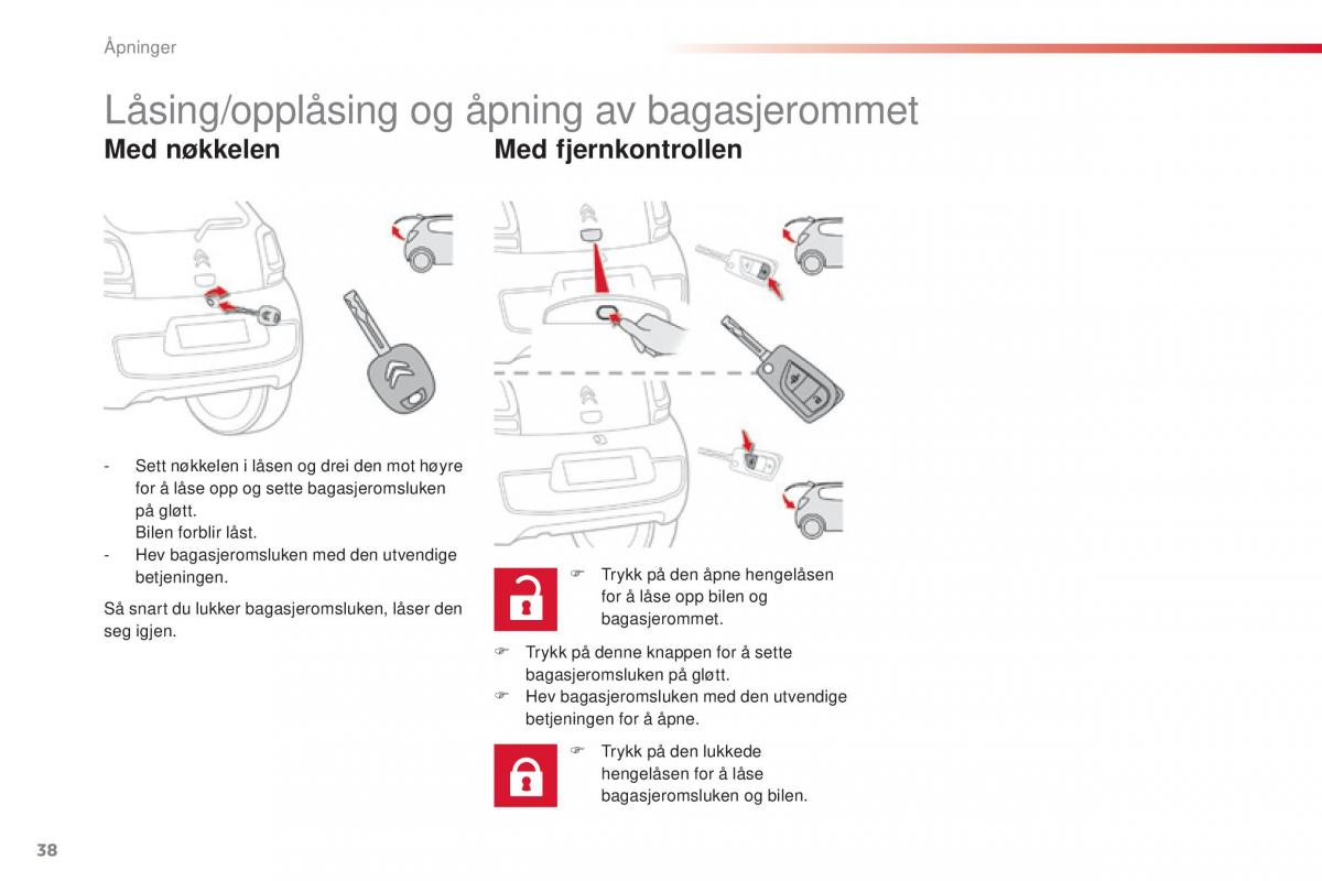 Citroen C1 II 2 bruksanvisningen / page 40